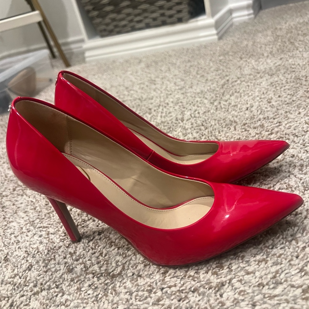 Sam Edelman Vibrant Red Heels